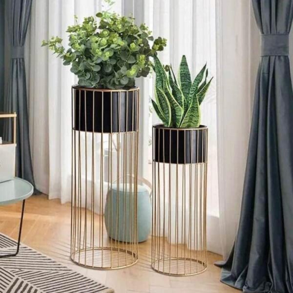 Metal Floor Planters