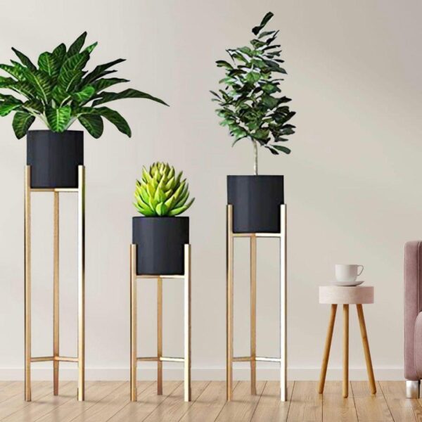 Metal Floor Flower Stand